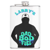 パパBod燃料おもしろい フラスク (正面)