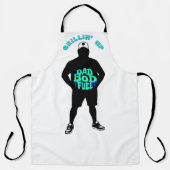 パパBod燃料グおもしろいリング エプロン (正面)