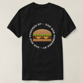 パパBod Powered By BurgersグリッターTシャツ Tシャツ