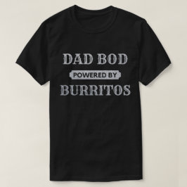 パパBod Powered By BurritosグリッターTシャツ Tシャツ