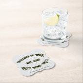 パパby RoseWrites紙Coaster ペーパーコースター (インサイチュ)