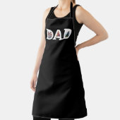 パパD A d黒父の日の写真 エプロン (インサイチュ)