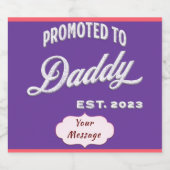 パパEstに昇格。2023年、初めての父 ビールラベル (シングルラベル)