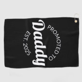 パパEstに昇格。2025 I ゴルフタオル (横)