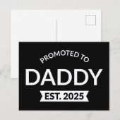 パパEstに昇格。2025 II ポストカード (正面/裏面)