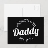 パパEstに昇格。2026I ポストカード (正面/裏面)