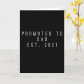 パパEst 2021ニューダディに昇格 カード (黄色い花)