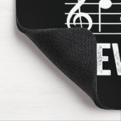 パパEver Music Notes Faters おもしろい Day Gift マウスパッド (コーナー)