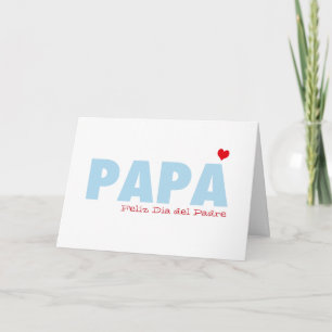 パパFeliz Dia del Padre カード