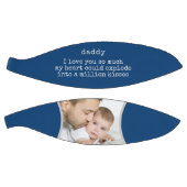 パパI Love You詩 – カスタム写真装飾 バスケットボール (パネル)