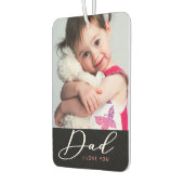 パパI Love You 2 Photo カーエアーフレッシュナー (左)