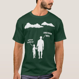 パパLinuxサーバのクラウドとは Tシャツ