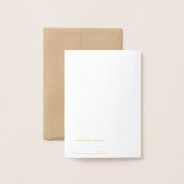 パパ'n'キドドシルエット3父の日用カード 箔カード (裏面封筒付き)