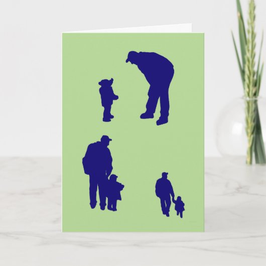 パパ'n'キドー父の日札 カード (正面)