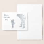 パパ'n'キドー2シルエット父のデイカード 箔カード (ディスプレー)