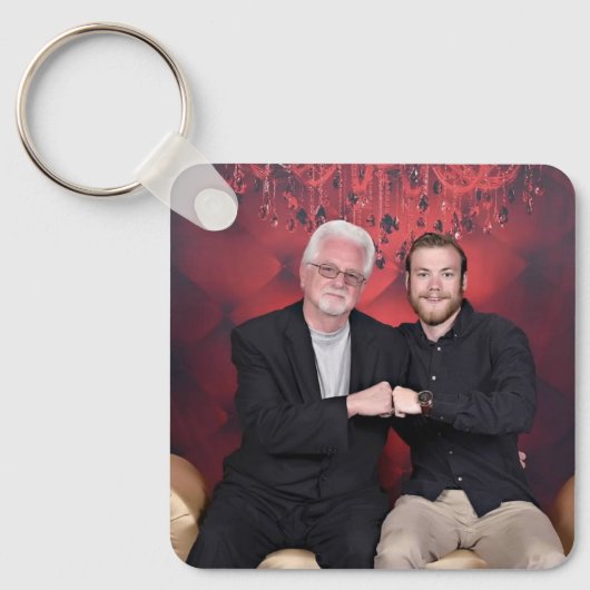 パパnネイト キーホルダー (正面)