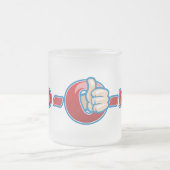 パパOダニ フロストグラスマグカップ (中央)