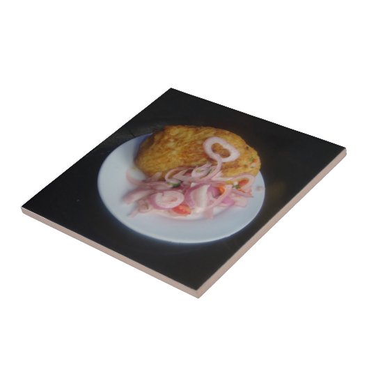 パパRellena deペルー タイル (側面)