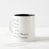 パパSKILLZのマグ ツートーンマグカップ (正面左)