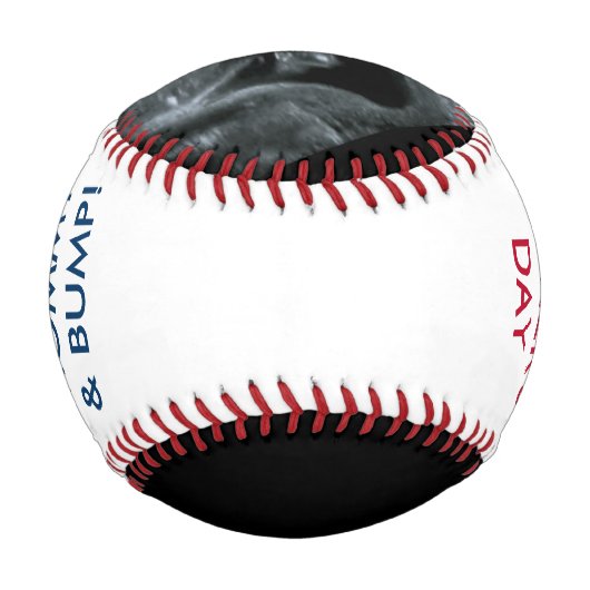 パパSonogram Photo First Faters Day 野球ボール (正面)