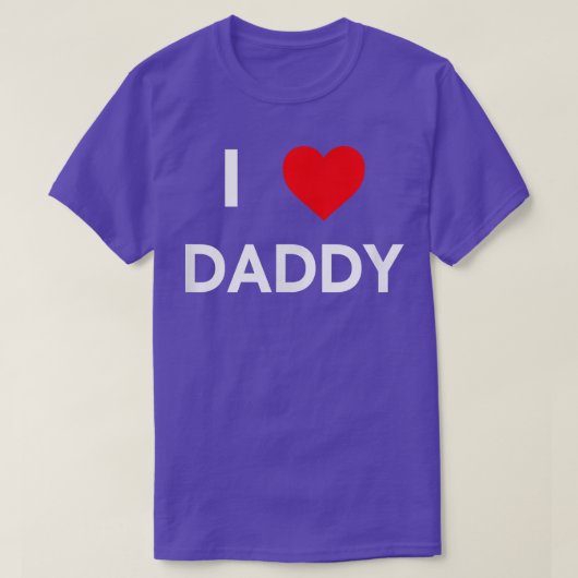 パパTシャツ大好き Tシャツ (デザイン正面)