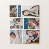 パパWe Love You Photo Collage ジグソーパズル (縦)