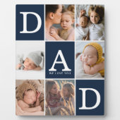 パパWe Love You Photo Collage フォトプラーク (正面)