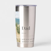 パパWord定義の写真 保温保冷タンブラー (左面)