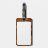 パビアン/バブーン ラゲッジタグ (裏面縦)