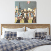 パビクトリアンリ キャンバスプリント (インサイチュ (寝室))