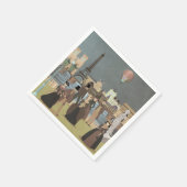 パビクトリアンリ スタンダードカクテルナプキン (角)