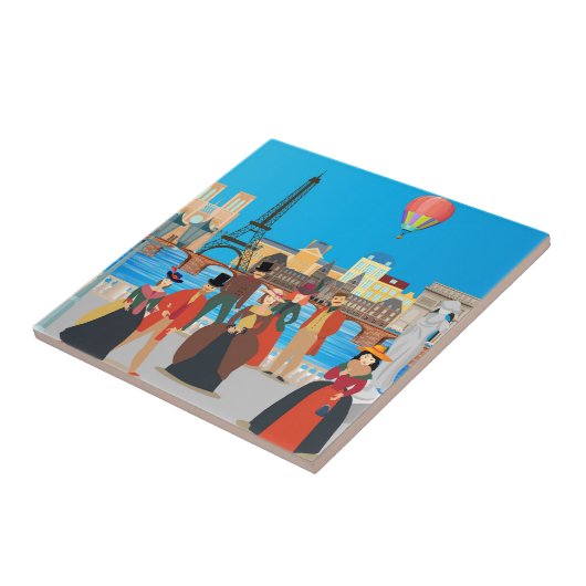 パビクトリアンリ タイル (側面)