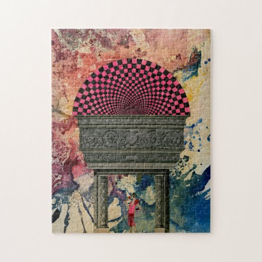 パビリオンバイマイケル・モファ ジグソーパズル (縦)