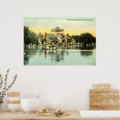 パビリオンベルアイルデトロイトミシガン1915ヴィンテージ ポスター (キッチン)