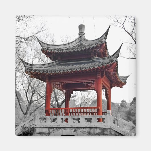 パビリオン中国の マグネット (正面)