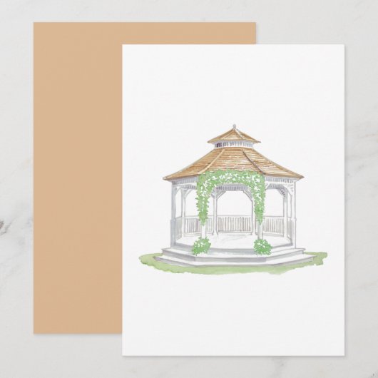 パビリオン招待状 招待状 (正面/裏面)