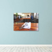 パビリオン キャンバスプリント (インサイチュ (ウッドフロア))