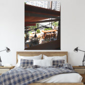 パビリオン キャンバスプリント (インサイチュ (寝室))