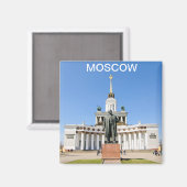 パビリオン，モスクワ マグネット (正面/裏面)