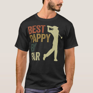 パピおもしろいー最高のー・バイ・パー・アパレル,ゴルフパパ父の Tシャツ