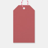 パピおもしろいー犬子供の誕生日パーティー ギフトタグ (裏面)