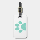 パピかわいらしーのポープリント ラゲッジタグ (正面縦)