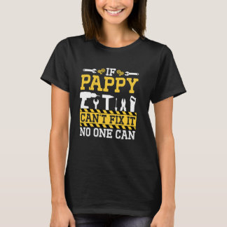 パピもしーは修正できない誰もパピーおじいちゃん脂肪 Tシャツ