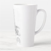 パピよくはしゃぐー カフェラテマグ (右)