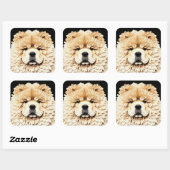 パピアミラージクリームチャウ スクエアシール (シート)