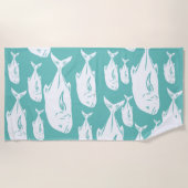 パピオとウルア – ハワイアン ビーチタオル (正面)