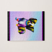 パピオンアポップ・アートのートパステル ジグソーパズル (横)