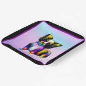 パピオンアポップ・アートのートパステル ペーパープレート (傾斜あり)