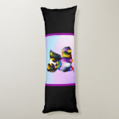 パピオンアポップ・アートのートパステル ボディピロー (裏面 (縦))