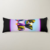 パピオンアポップ・アートのートパステル ボディピロー (正面)